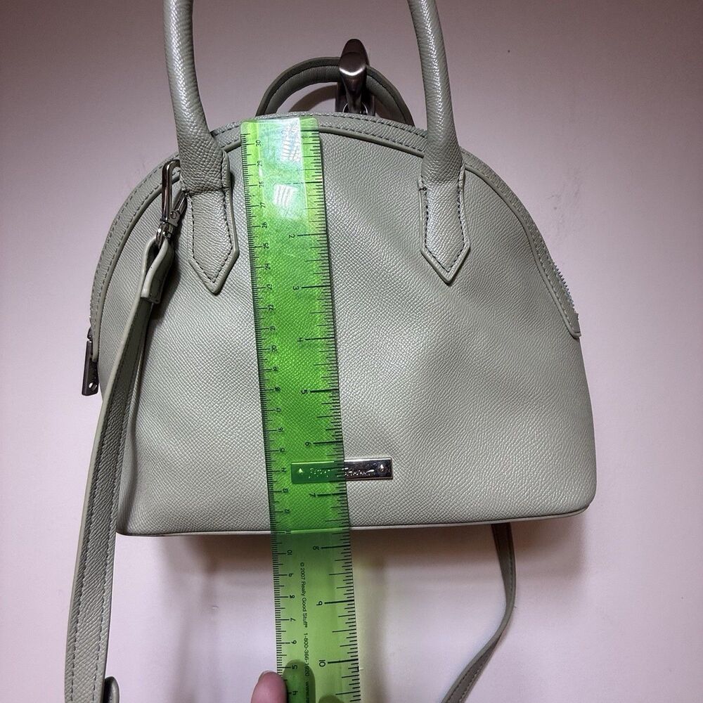 Xoholly Dome Betsey Satchel Sage Green Bow Coquette Preppy Crossbody - Picture 10 of 11